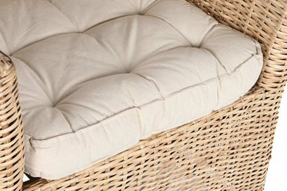 Sillon Ratan 67X64X86 Con Cojin Natural