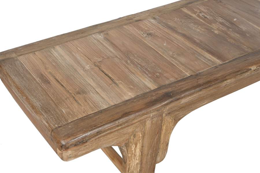 Descalzadora Teca Reciclada 183X41X48 Natural