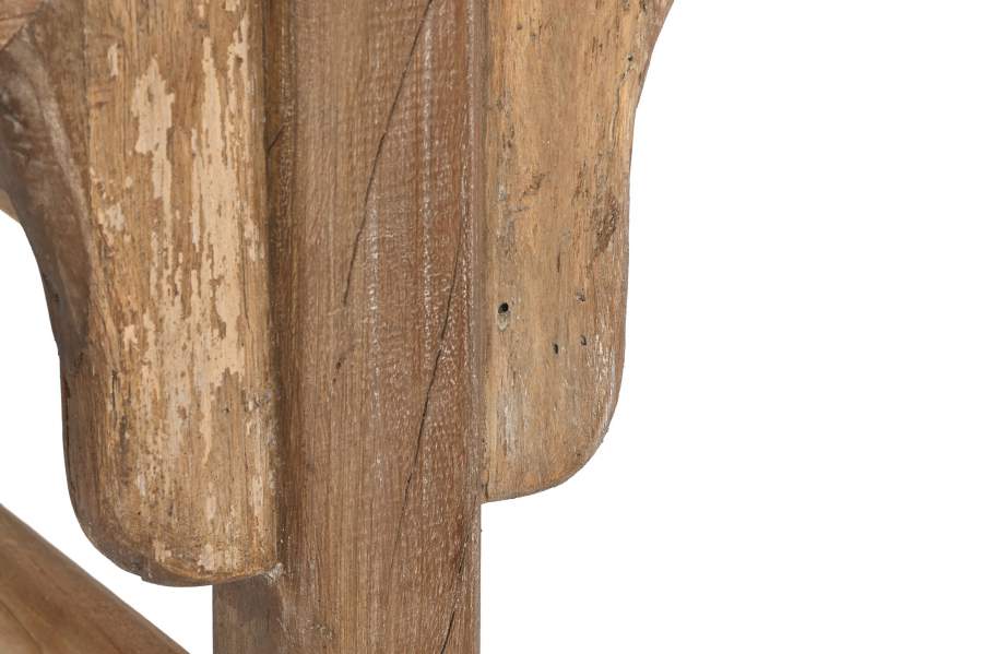 Descalzadora Teca Reciclada 183X41X48 Natural