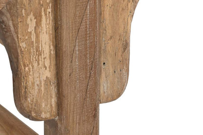 Descalzadora Teca Reciclada 183X41X48 Natural