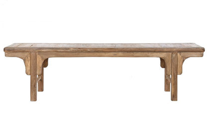 Descalzadora Teca Reciclada 183X41X48 Natural