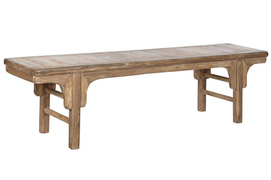 Descalzadora Teca Reciclada 183X41X48 Natural