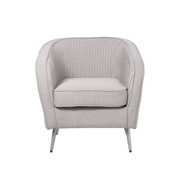 Sillon Poliester Metal 70X68X73 Gris