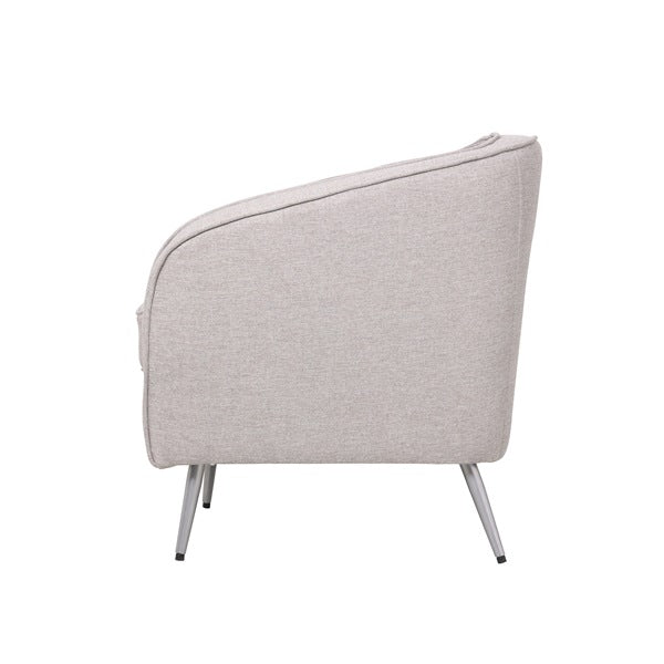 Sillon Poliester Metal 70X68X73 Gris
