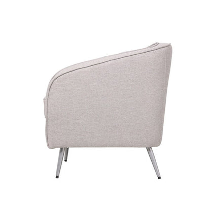 Sillon Poliester Metal 70X68X73 Gris