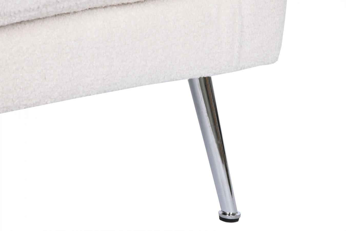 Butaca Poliester Metal 71X75X95 Patas Cromadas