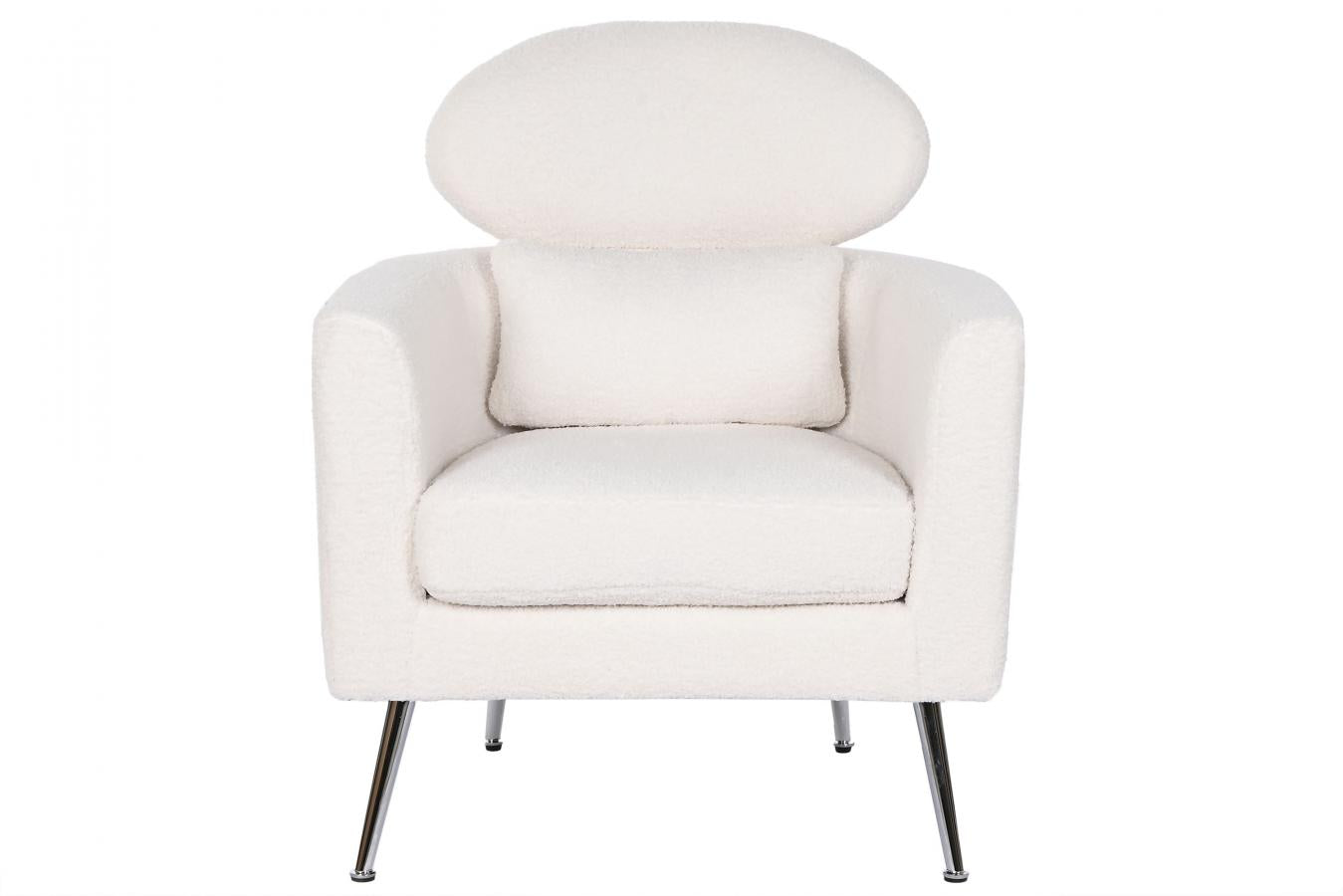Butaca Poliester Metal 71X75X95 Patas Cromadas