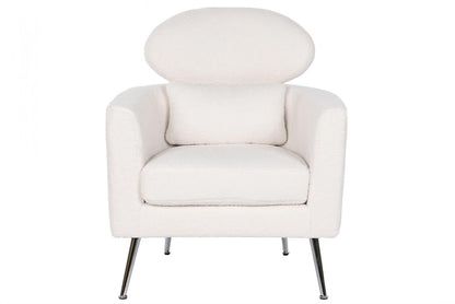 Butaca Poliester Metal 71X75X95 Patas Cromadas