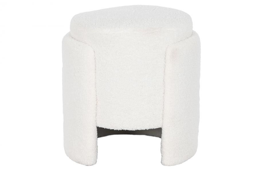Reposapies Poliester Mdf 41X40X43 Borreguito