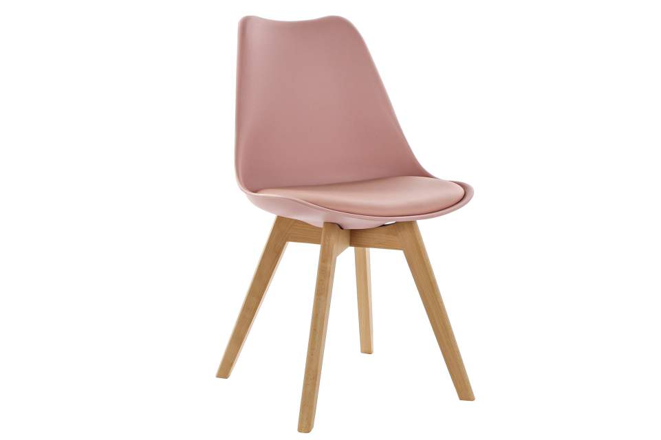 Silla Pp Pu 48X55X83 Rosa