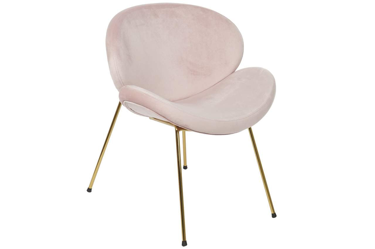 Silla Poliester Metal 63X57X73 Terciopelo