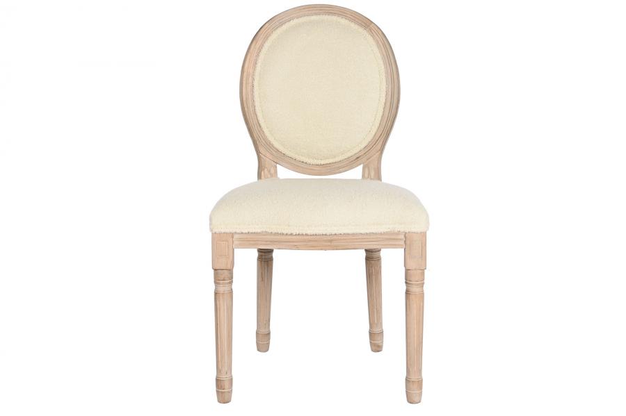 Silla Hevea / Rubberwood Poliester 50X46X96