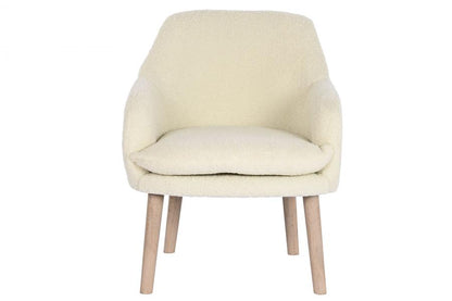 Butaca Hevea / Rubberwood Poliester 61X68X78