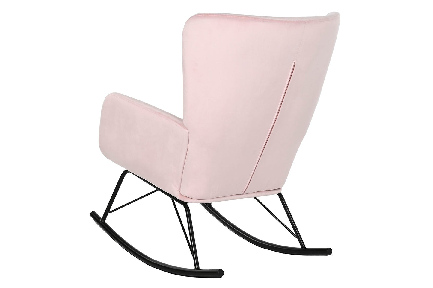 Mecedora Poliester Metal 68X90X92 Rosa