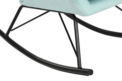 Mecedora Poliester Metal 68X90X92 Terciopelo