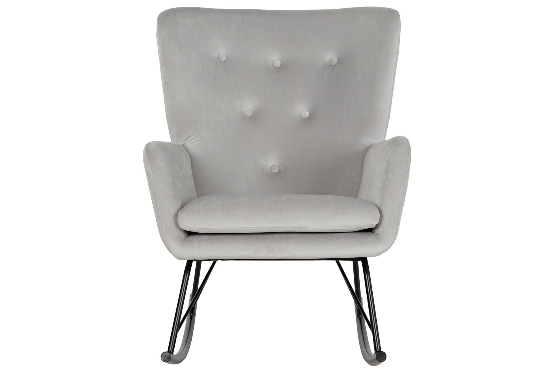 Mecedora Poliester Metal 66X74X86 Gris