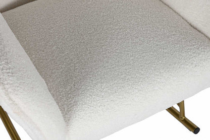 Mecedora Poliester Metal 73X75X97 Borreguito