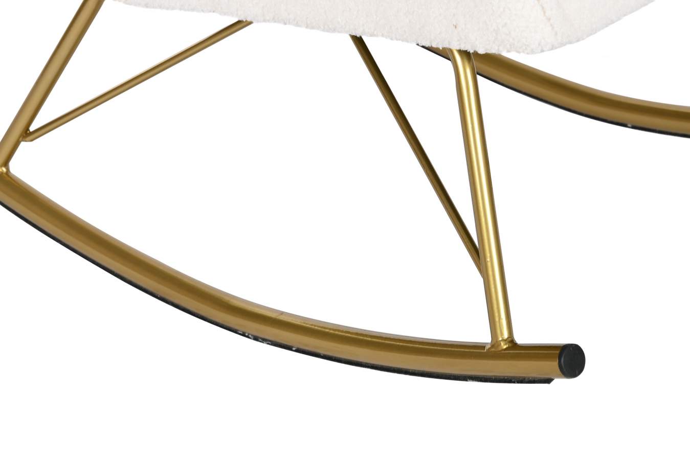 Mecedora Poliester Metal 73X75X97 Borreguito