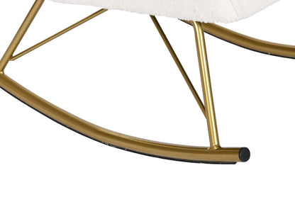 Mecedora Poliester Metal 73X75X97 Borreguito