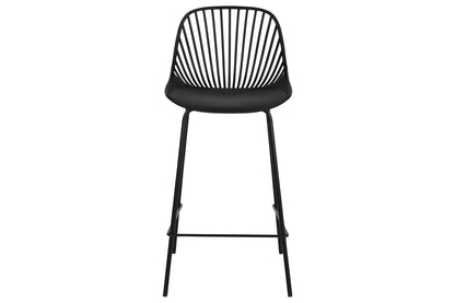 Taburete Pp Metal 44X46X93 Negro