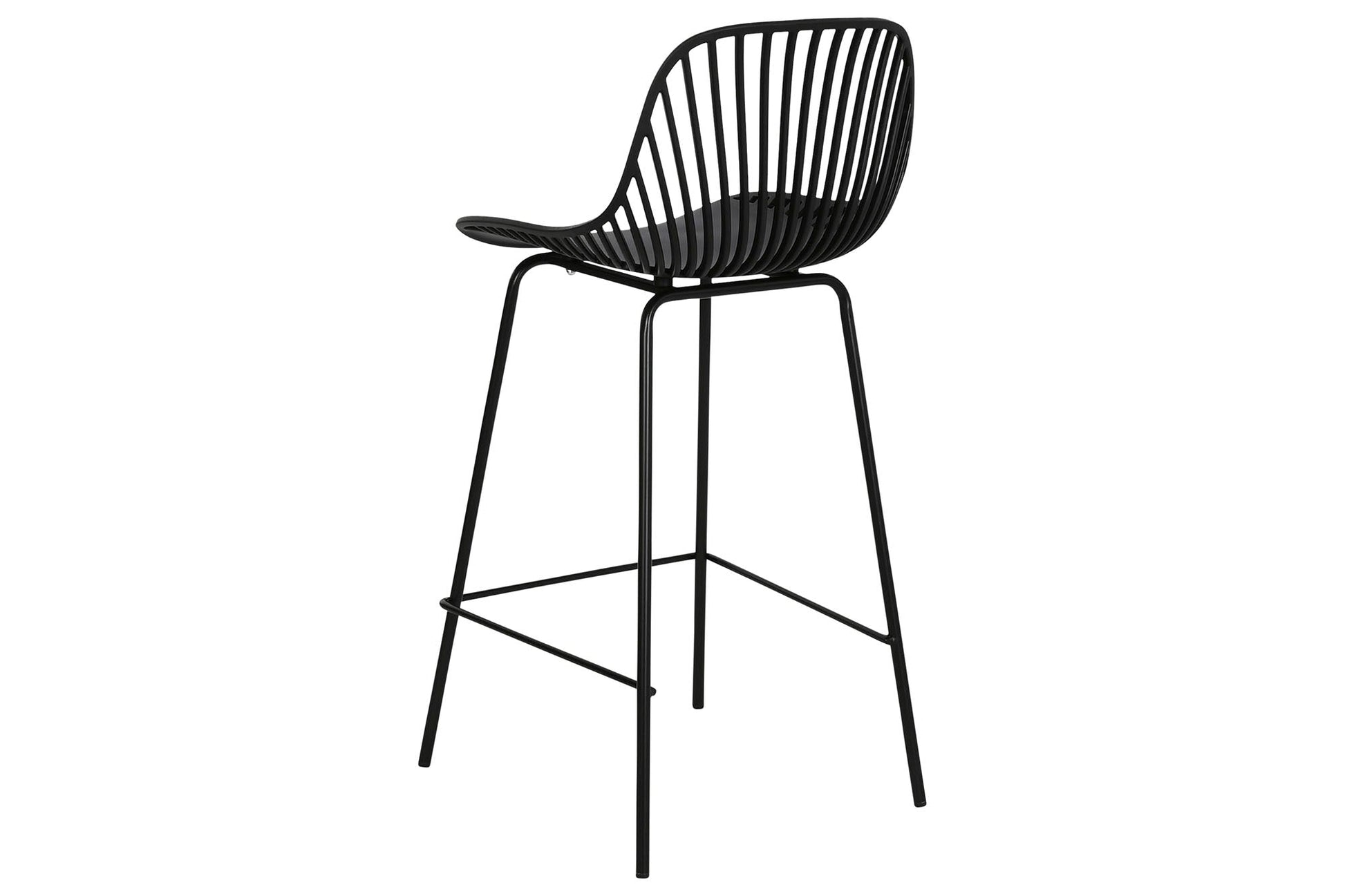 Taburete Pp Metal 44X46X93 Negro