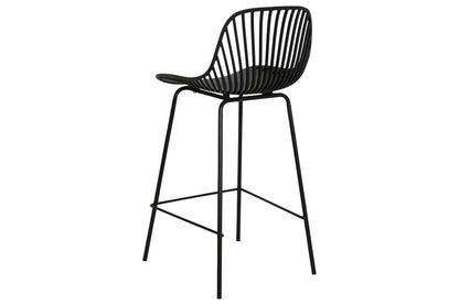 Taburete Pp Metal 44X46X93 Negro
