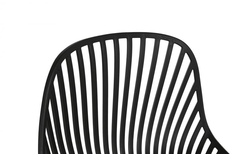 Taburete Pp Metal 44X46X93 Negro