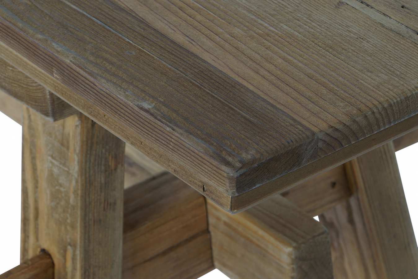 Descalzadora Madera Pino Reciclado 180X35X47