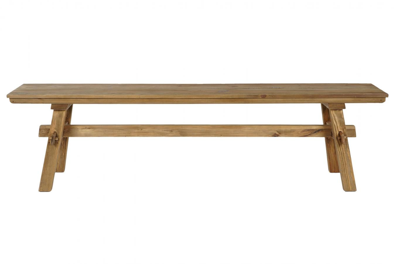 Descalzadora Madera Pino Reciclado 180X35X47