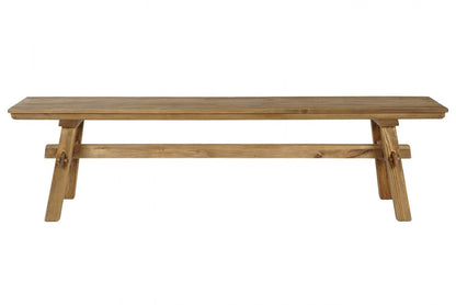 Descalzadora Madera Pino Reciclado 180X35X47