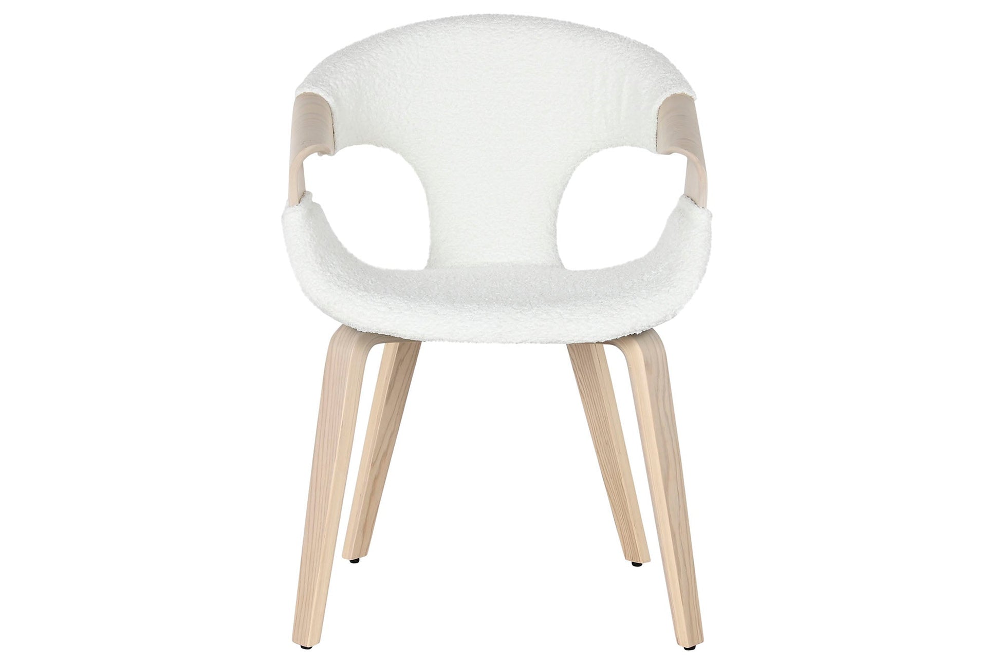 Silla Madera Poliester 52_5X67_5X82 Blanco