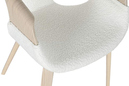 Silla Madera Poliester 52_5X67_5X82 Blanco