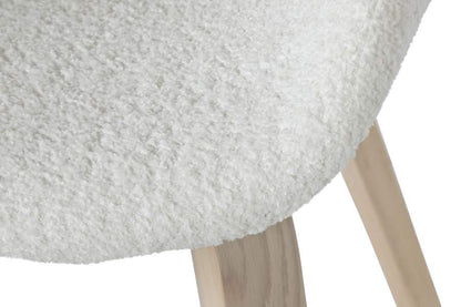 Silla Madera Poliester 52_5X67_5X82 Blanco