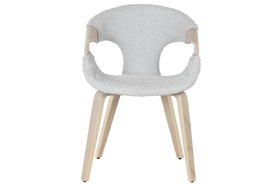 Silla Madera Poliester 52_5X67_5X82 Gris
