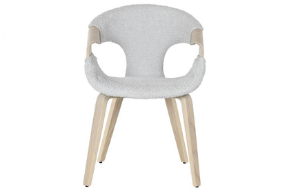 Silla Madera Poliester 52_5X67_5X82 Gris
