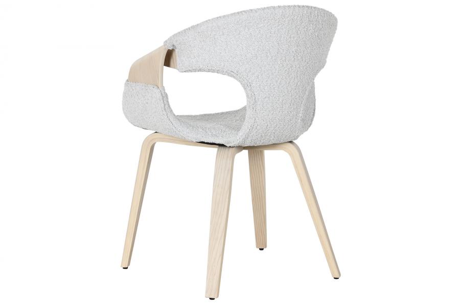 Silla Madera Poliester 52_5X67_5X82 Gris