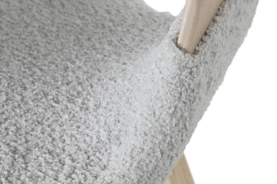 Silla Madera Poliester 52_5X67_5X82 Gris