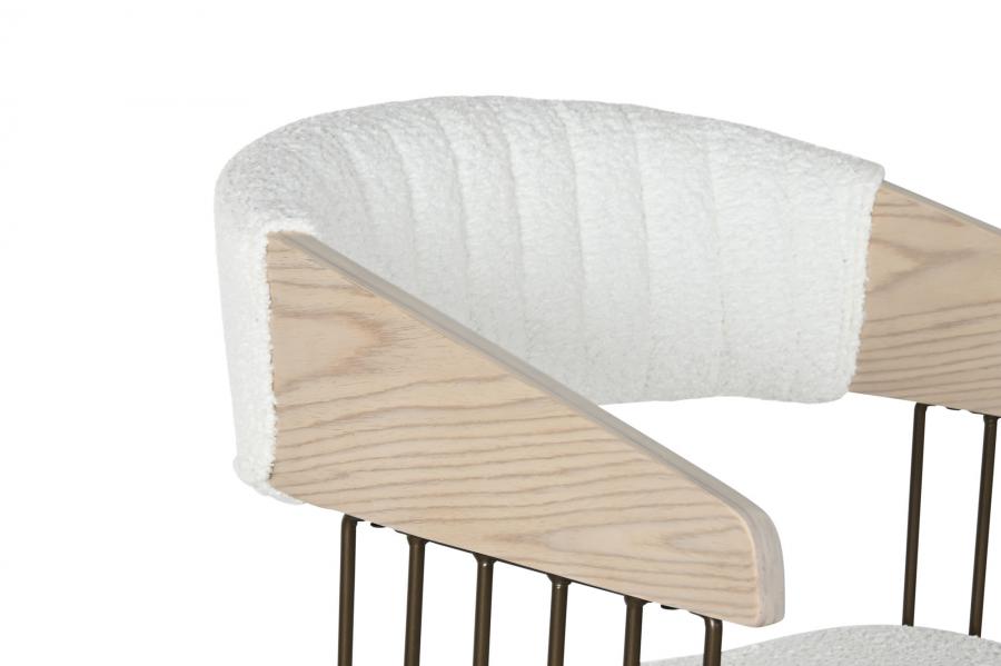 Silla Madera Poliester 51X55X76_5 Blanco