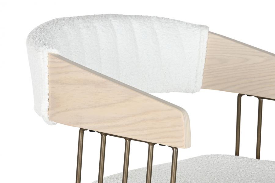 Taburete Madera Poliester 51_5X47_5X94_5 Blanco