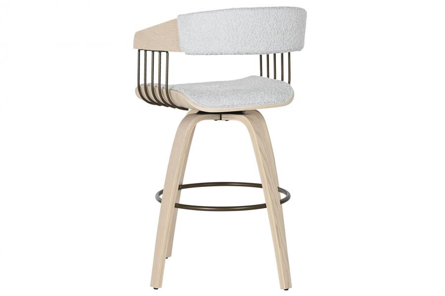 Silla Madera Poliester 51X55X76_5 Gris