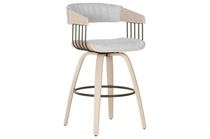 Silla Madera Poliester 51X55X76_5 Gris