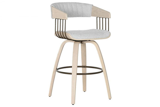 Silla Madera Poliester 51X55X76_5 Gris