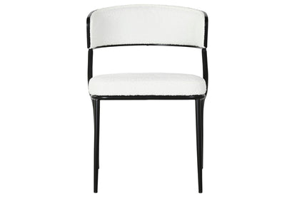 Silla Metal Poliester 51_5X52_5X73 Blanco