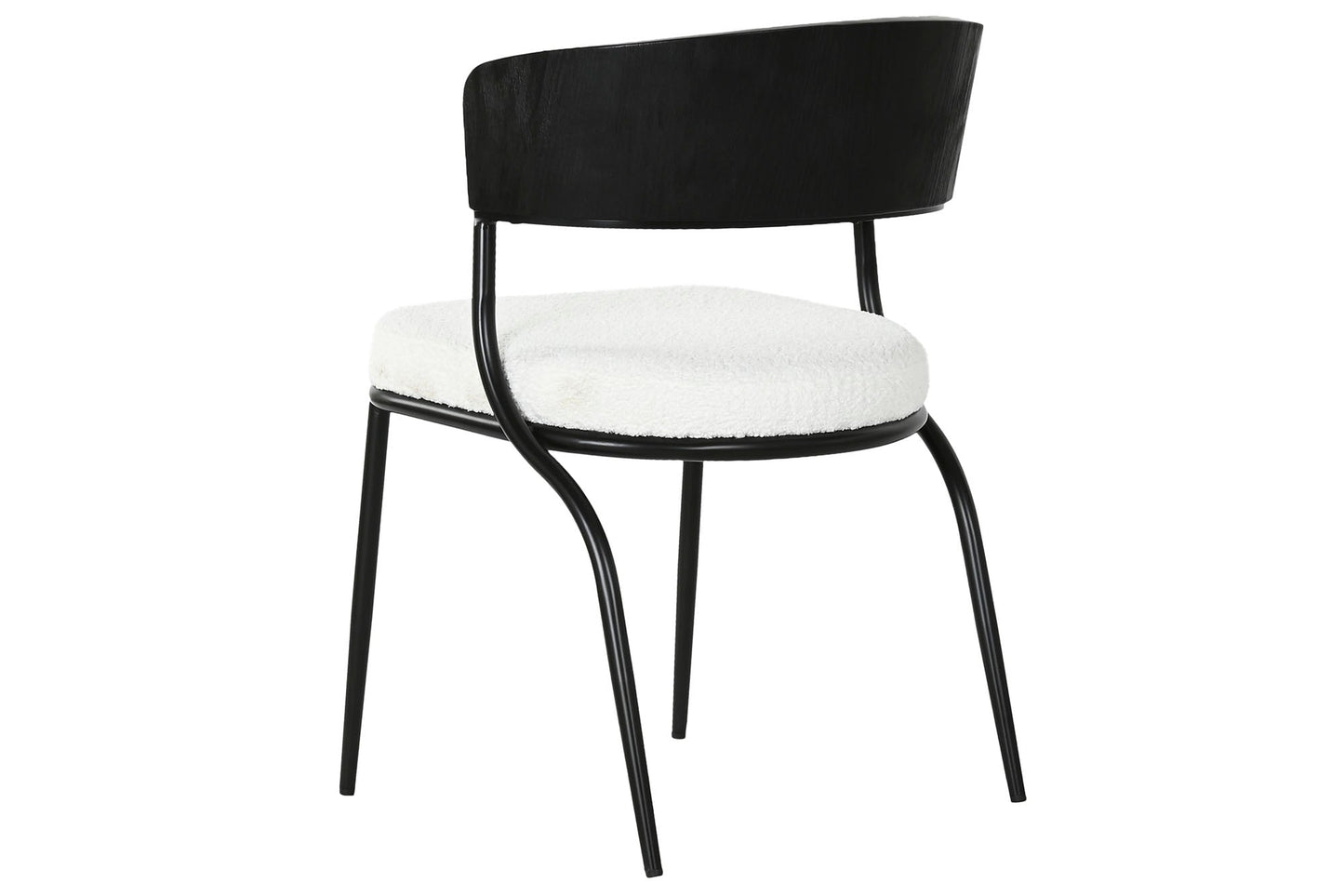 Silla Metal Poliester 51_5X52_5X73 Blanco