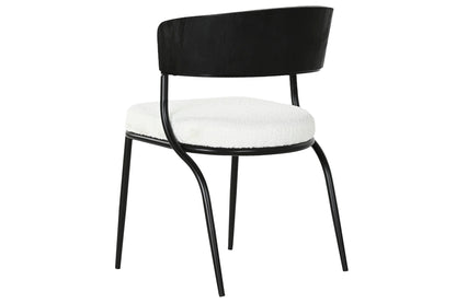 Silla Metal Poliester 51_5X52_5X73 Blanco
