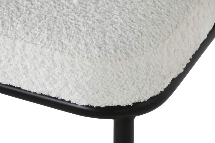 Silla Metal Poliester 51_5X52_5X73 Blanco