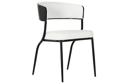 Silla Metal Poliester 51_5X52_5X73 Blanco