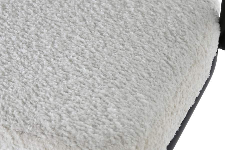 Taburete Metal Poliester 48_5X48X83_5 104 Blanco