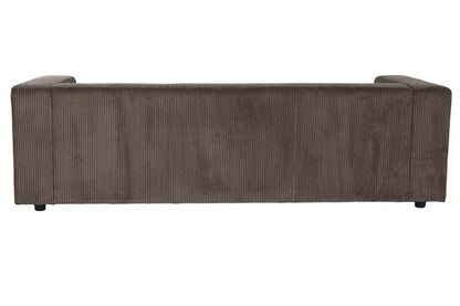 Sofa Poliester 224X95_5X66_5 Marron