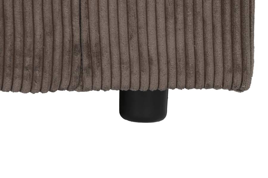 Sofa Poliester 224X95_5X66_5 Marron